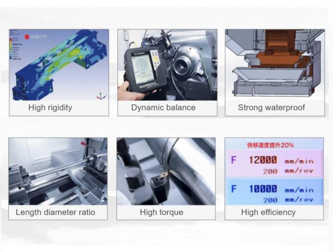 supplie изготовителя токарного станка машины инструмента cnc цены машины токарного станка cnc мотора сервопривода CAK80285 Китая поворачивая умственное оптовое