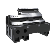 FANUC высокая жесткость высокий крутящий момент CNC токарный станк HTC40B 45 градусов интегральный наклонный ложе CNC токарный станк для металла 2