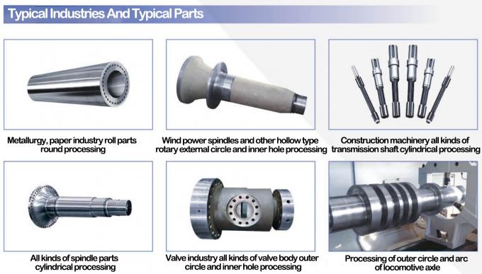 SMTCL Тяжелый CNC-токарный станок 5000 мм HTC125500 Горизонтальный плоский кровать CNC Тяжелый токарный станок 10