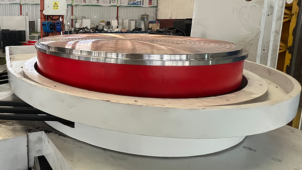 CNC горизонтальная поверхность шлифовальная машина с вращающимся круглым столом HDMK380 CNC шлифовальная машина 6