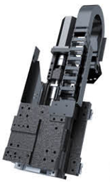 Прецизионный токарный станок с ЧПУ, большая длина шпинделя, HTC40Q BMT55, револьверная головка с приводом, наклонная станина с осью Y 1