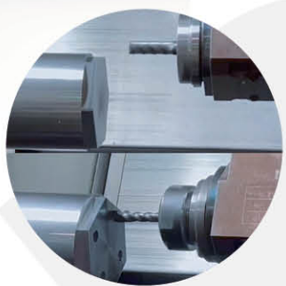 Прецизионный токарный станок с ЧПУ, большая длина шпинделя, HTC40Q BMT55, револьверная головка с приводом, наклонная станина с осью Y 9