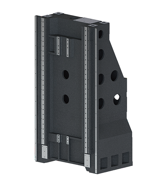 Крупный металлический вертикальный станковой станк V8H Максимальная высота резки 850 мм Fanuc CNC фрезерный вертикальный станк 2