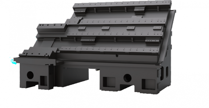 Токарный центр с ЧПУ HTC40E SMTCL Наклонная станина Токарный станок с ЧПУ для металла 2