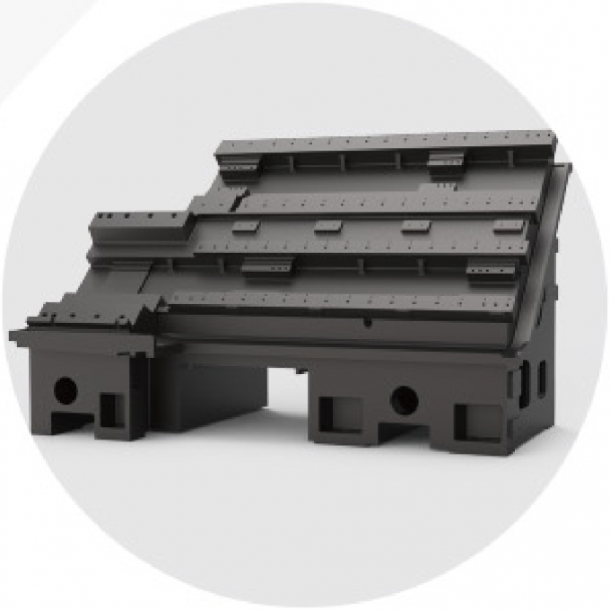 Склонное ложе CNC токарного станка линейный руководство T5.2-500Q BMT55 Макс. Поворачивающий диаметр 360 мм SMTCL CNC кормильный токарный станк 2