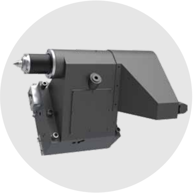 SMTCL наклонное ложе CNC токарный станок HTC40B Металлический CNC токарный станок 4