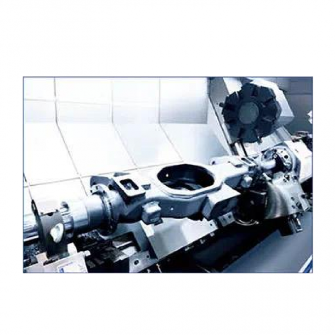 Горизонтальный станковод с ЧПУ HTC50nm Система Fanuc Склонное ложе ЦПУ 7