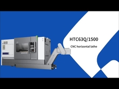 SMTCL наклонное легло CNC токарного станка HTC63Q Максимальная длина резки 3000 мм Горизонтальный CNC токарный станк