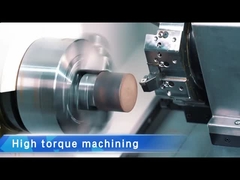 SMTCL наклонное ложе CNC токарного станка горизонтальный 8 станции серво башня IT35L твердая обработка металла CNC токарный станк