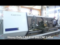 Токарный станок CNC плоской кровати