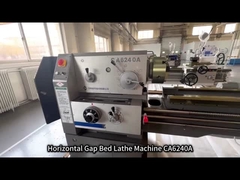 SMTCL горизонтальный ручной токарный станк CA6140 1000 мм Gap Bed Ручной токарный станк
