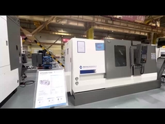 Высокая жесткость Железный железнодорожный центр CNC поворота HTC40Sm A2-8 Шпиндель Тяжелый режущий центр CNC поворота