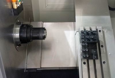 Одиночный токарный станок CNC шпинделя подвергает тип механической обработке строки ножа HK35L поворачивая обработку