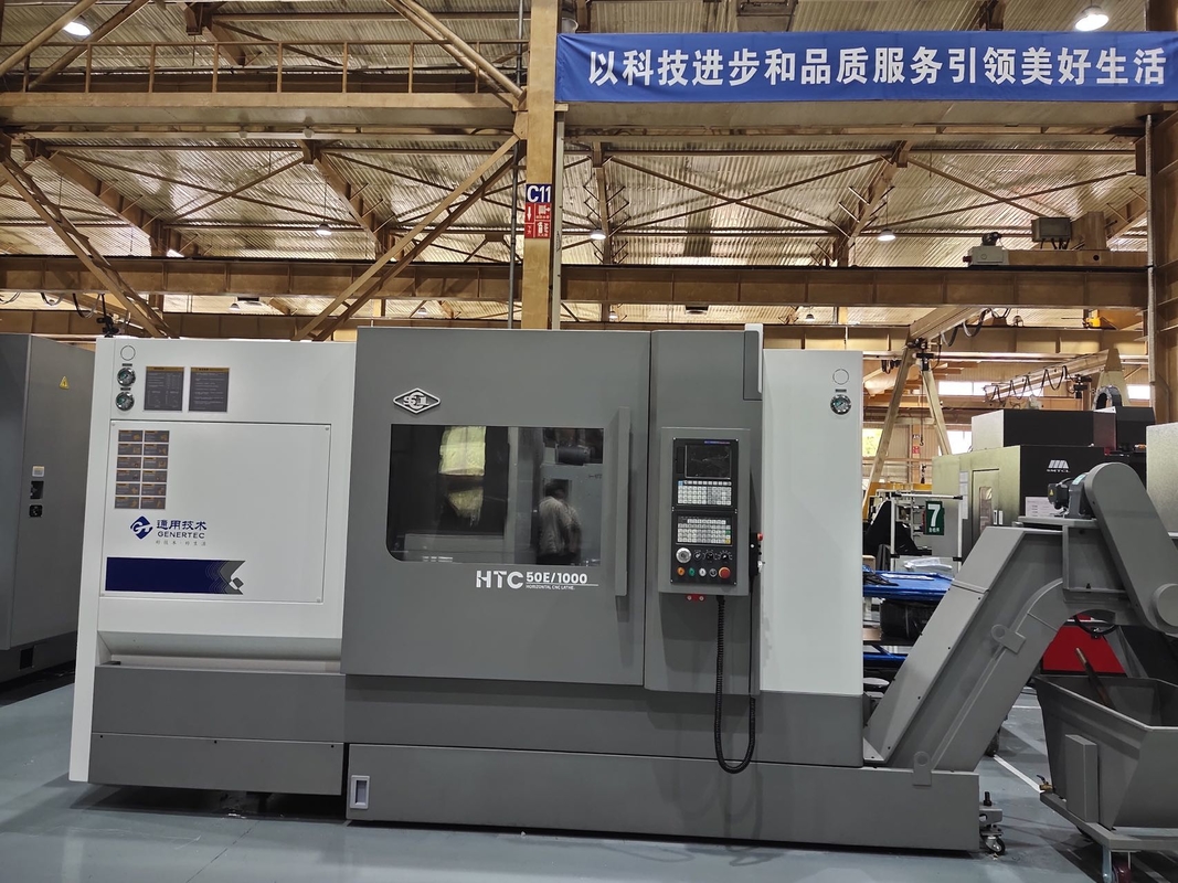 Шпиндель машины GSK FANUC A2 8 токарного станка CNC кровати скоса HTC50E 1000 горизонтальный