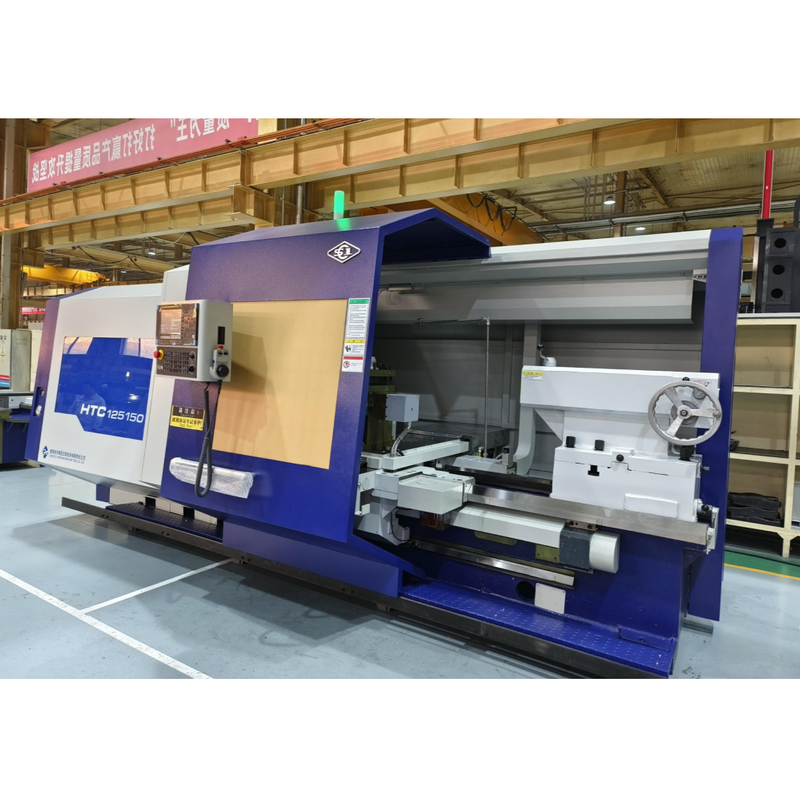 SMTCL SYMG высокая жесткость высокая скорость CNC токарный станок HTC125 Большой горизонтальный плоский кровать CNC токарный станок