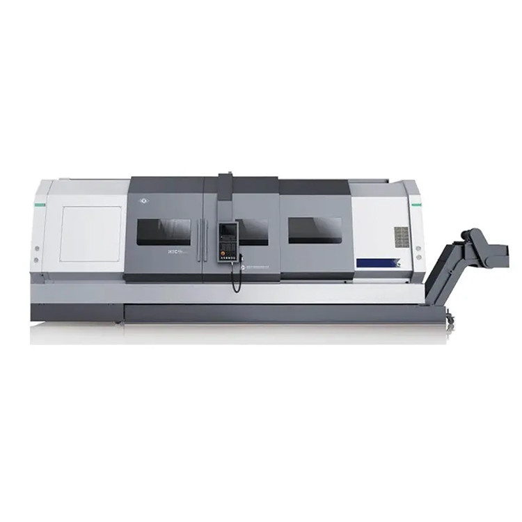 SMTCL CNC токарный станок HTC 50n Fanuc контроллер живой инструментарий наклонный кровать CNC токарный станок горизонтальный центр поворота CNC