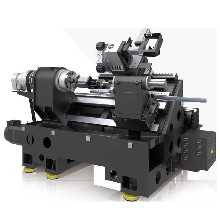 Токарный станок с ЧПУ для обработки металла HTC63n Heavy Duty Horizontal Lathe Milling Machine