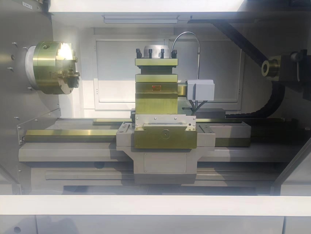 CAK 63 серия тяжелой нагрузки горизонтальной плоской кровати CNC токарный станк для обработки металлических материалов