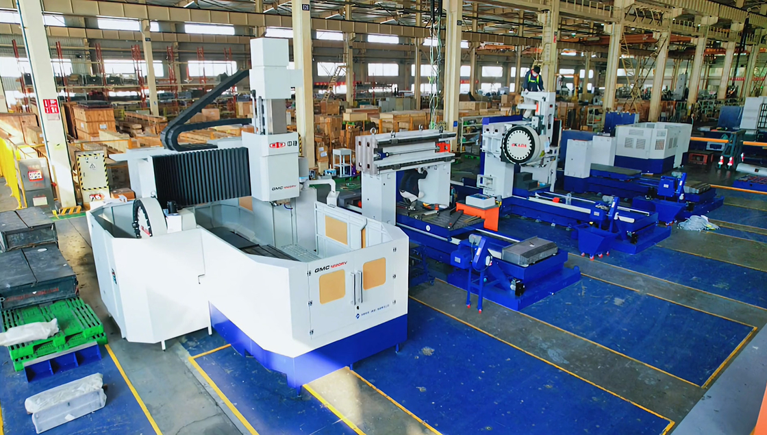 Центр обработки Gantry GMC3080 Тяжелая высокоскоростная Gantry Движущаяся CNC-машина с фиксированным рабочим столом