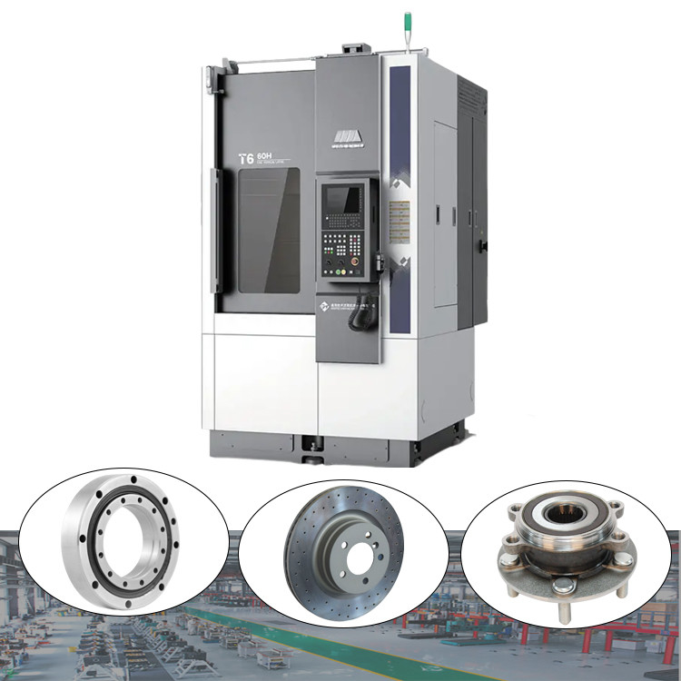 Высокая производительность T6 CNC обрабатывающий токарный станц металлообрабатывающий центр SMTCL вертикальный CNC-токарный станц