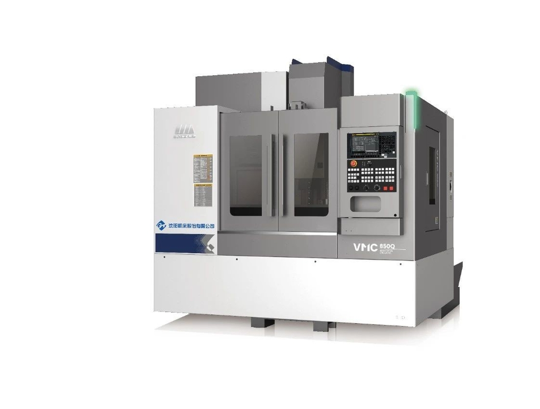 VMC850Q 3 оси CNC вертикальный обрабатывающий центр SMTCL 4 оси CNC фрезерная машина с поворотным столом