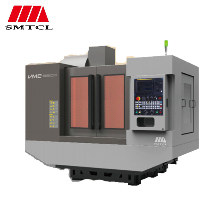 SMTCL CNC фрезерная машина с управлением Fanuc VMC1100 CNC 3-осевой центр обработки CNC