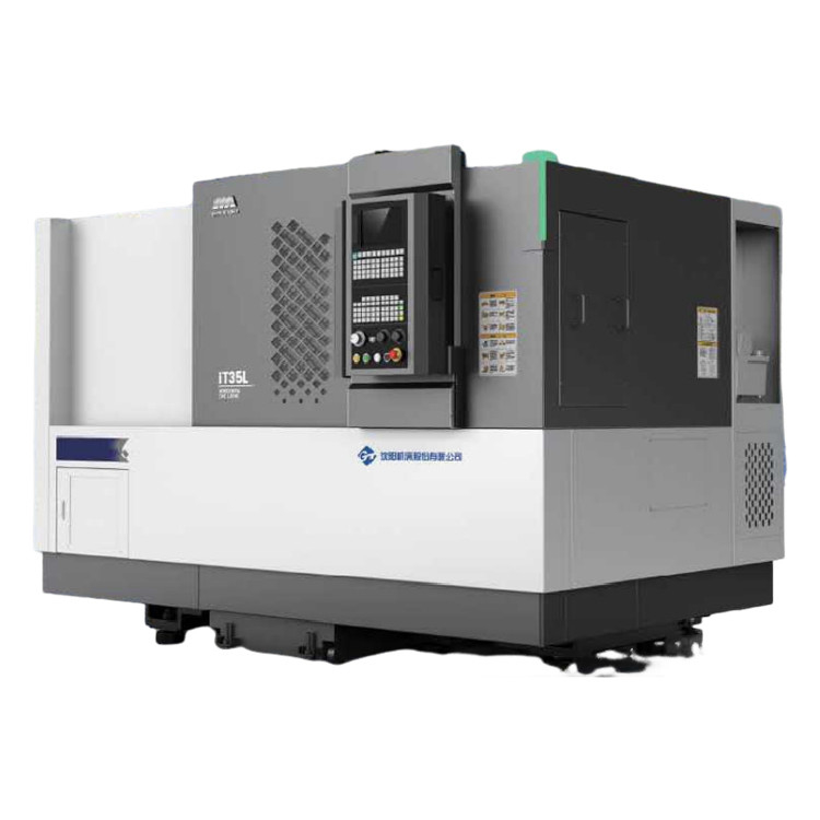 SMTCL наклонное ложе CNC точные токарные станки IT35L Маленький CNC токарный станк с живым инструментами CNC токарный станк для металла
