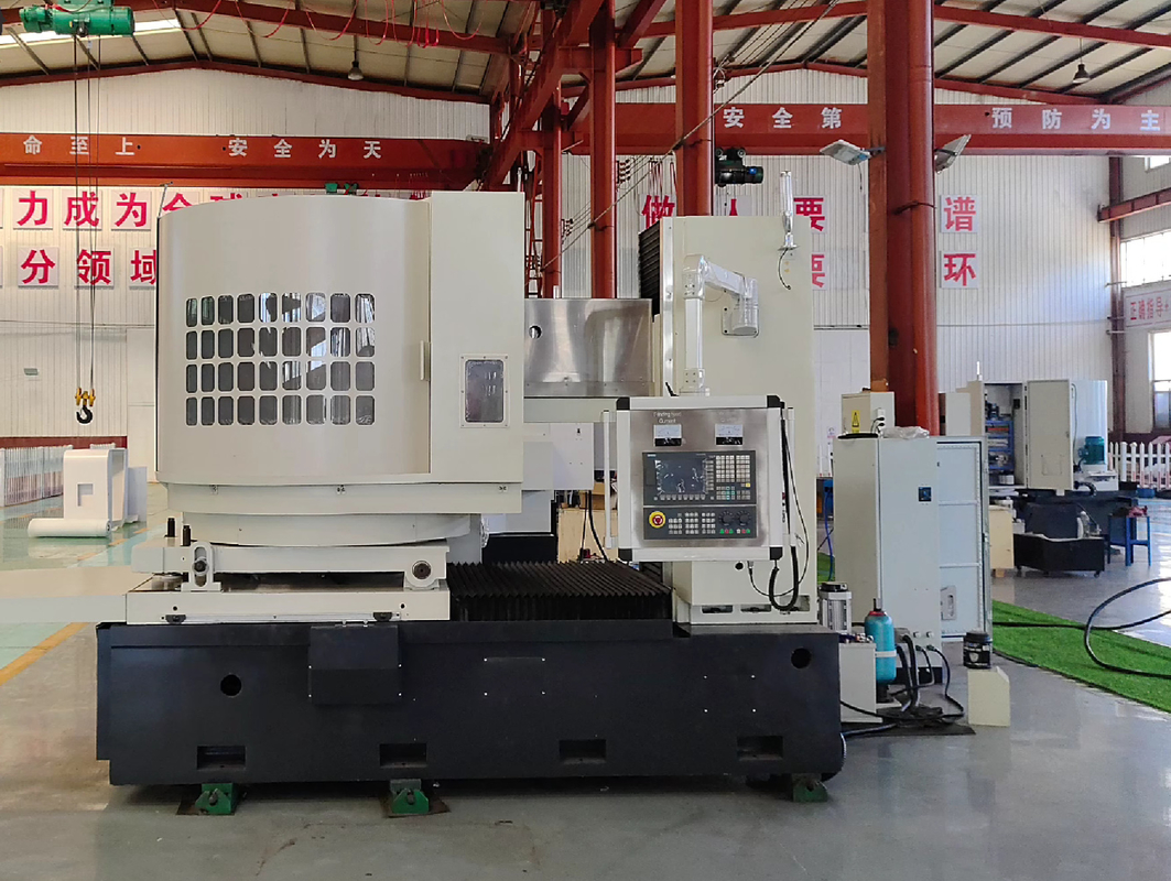 CNC горизонтальная поверхность шлифовальная машина с вращающимся круглым столом HDMK380 CNC шлифовальная машина