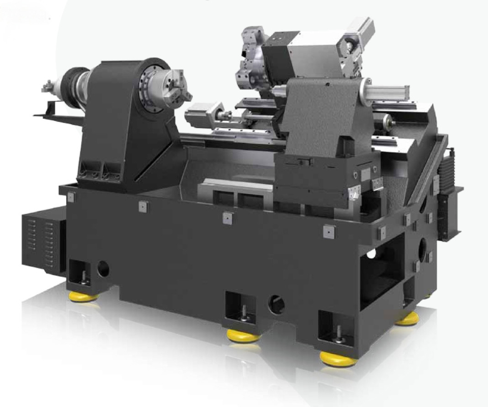 CNC токарный станк HTC40E высокоточный CNC горизонтальный токарный станк 30 градусов наклонный кровать CNC поворотный станк