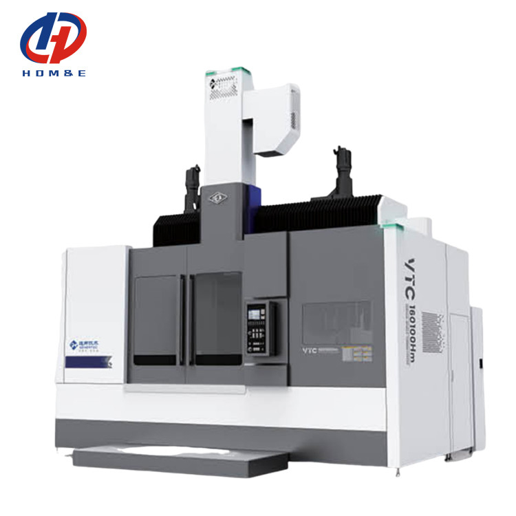 SMTCL Тяжелый CNC вертикальный токарный станк VTC125100Q/H Высокий жесткий жесткий рельс CNC вертикальный поворотный станк