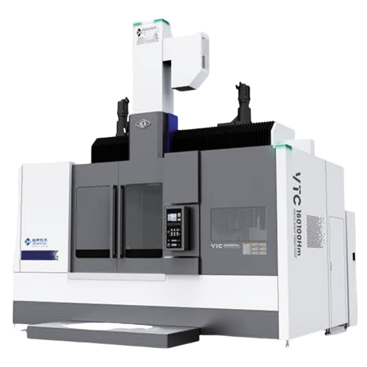 Тяжелый CNC вертикальный токарный станк VTC200140H Max.Swing диаметр 2500mm CNC вертикальный токарный станк фрезерная комбинация