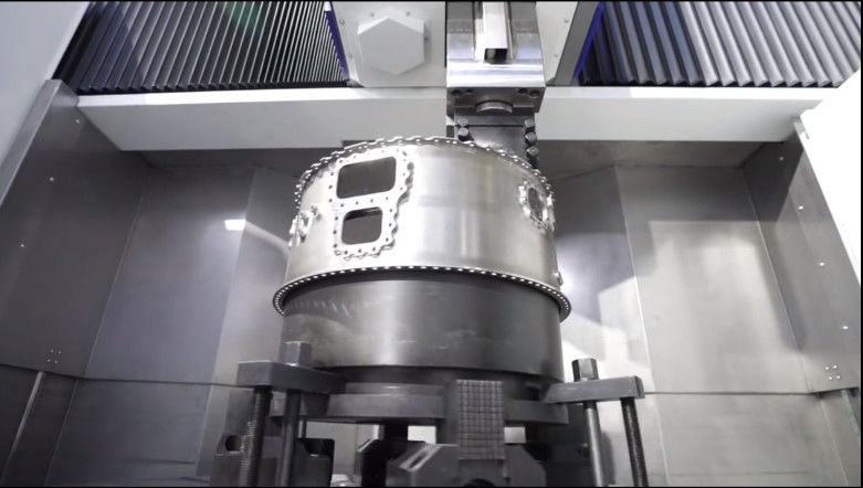 Тяжелый CNC вертикальный токарный станк VTC200140H Max.Swing диаметр 2500mm CNC вертикальный токарный станк фрезерная комбинация