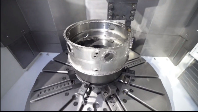 Тяжелый CNC вертикальный токарный станк VTC200140H Max.Swing диаметр 2500mm CNC вертикальный токарный станк фрезерная комбинация