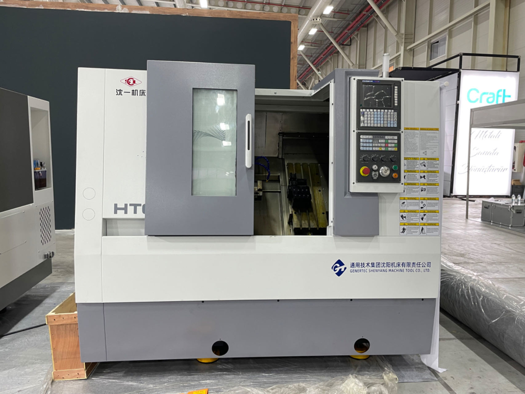 Маленькие детали обработки станка CNC токарного станка HTC16-6 рукава шпиндель Банды инструмент наклонного кровати CNC токарный станк