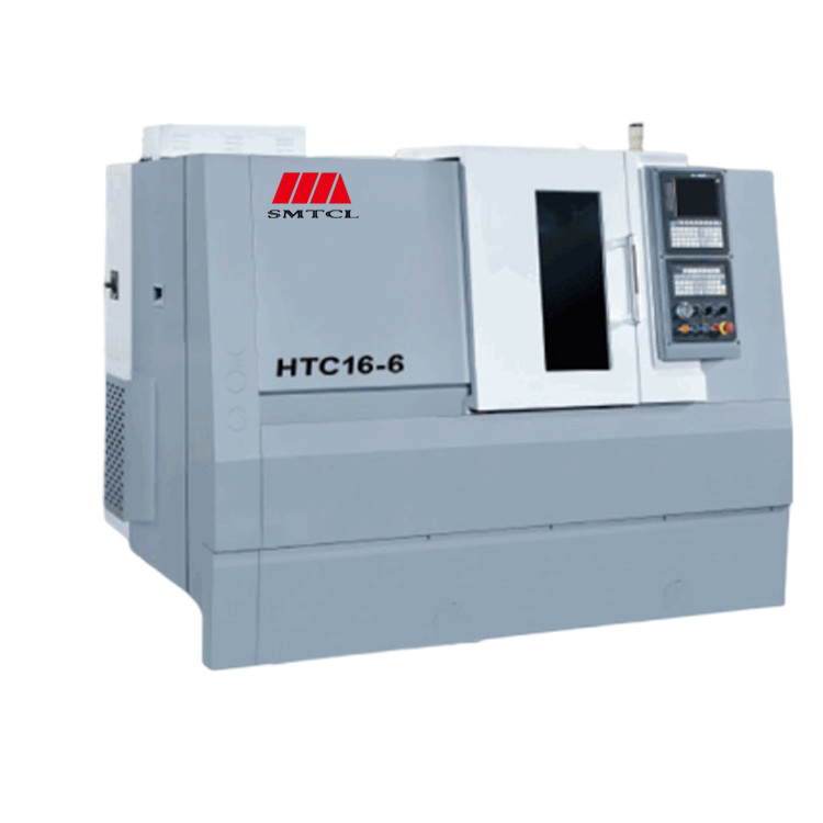 Высокая точность позиционирования Маленький станковод CNC HTC16-6 Серия 45 градусов наклонного кровати станковод CNC