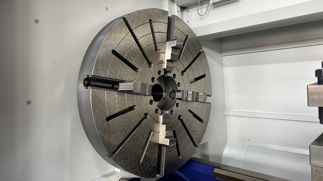 SMTCL Тяжелая CNC плоская кровать CNC токарный станц HTC125150 Взлом сверло Диаметр 130 мм Большой CNC токарный станц