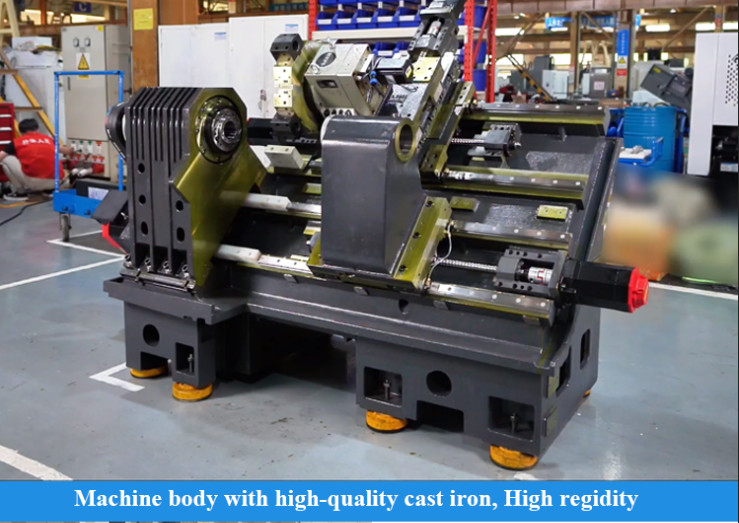 SMTCL наклонное ложе CNC токарный станк линейный руководство T5.2-500Q BMT55 Макс.