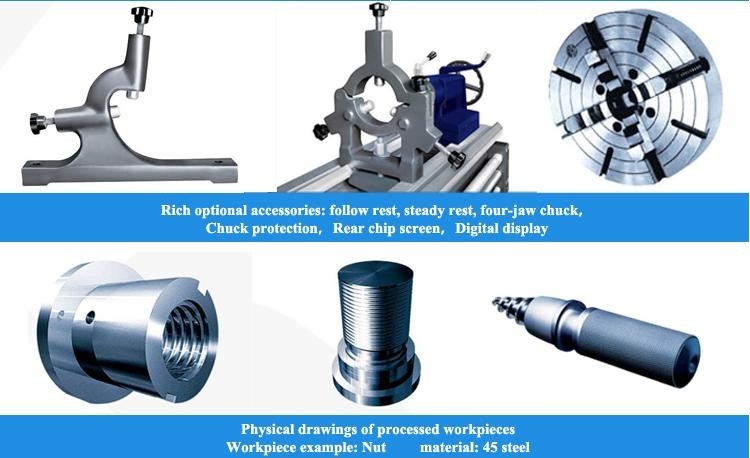 SMTCL Tornos Para Metal Conventional Lathe CA6150A 2000mm Обычная горизонтальная ручная станка