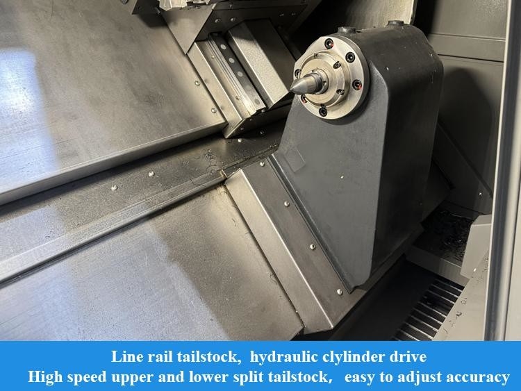 SMTCL CNC токарный станц HTC40H высокоэффективный длительный путь шаровой клетки Моторная вала обработки наклонного кровати CNC токарный станц