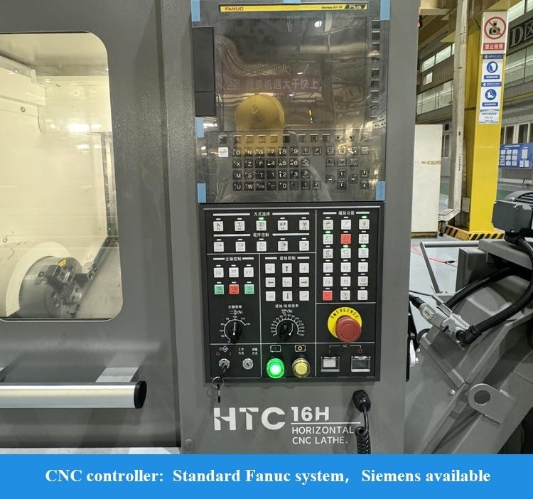 SMTCL Маленькие детали обработки HTC16H Металлический наклонный ложе CNC токарный станции 8 горизонтальные CNC токарные станции