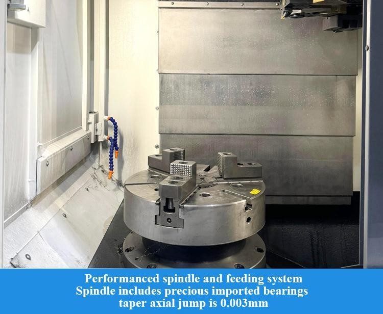 SMTCL Vertical CNC Lathe V4H CNC Вертикальная фрезерная машина Вертикальная фрезерная машина Комбо Вертикальный CNC Латх