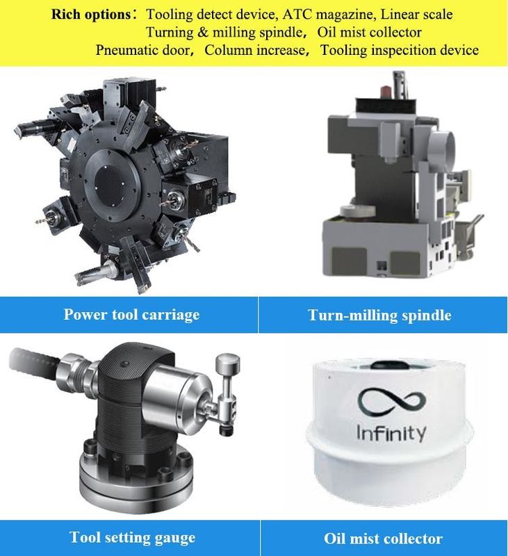 SMTCL Вертикальный CNC-молот V4H CNC Вертикальная фрезерная машина Вертикальная вертикальная фрезерная машина Комбо
