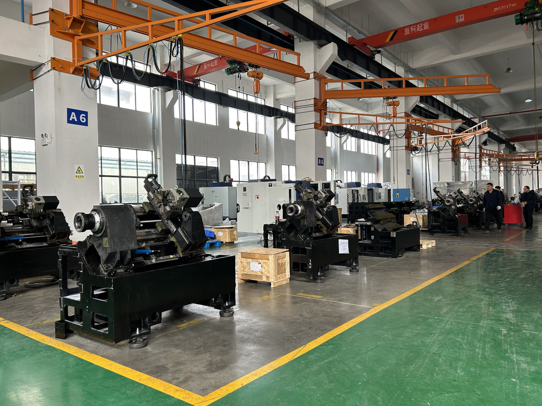 CNC автоматический токарный станк T400 высокой жесткости линейные проводники Серво башня GSK Металлический CNC наклонный лестничный токарный станк