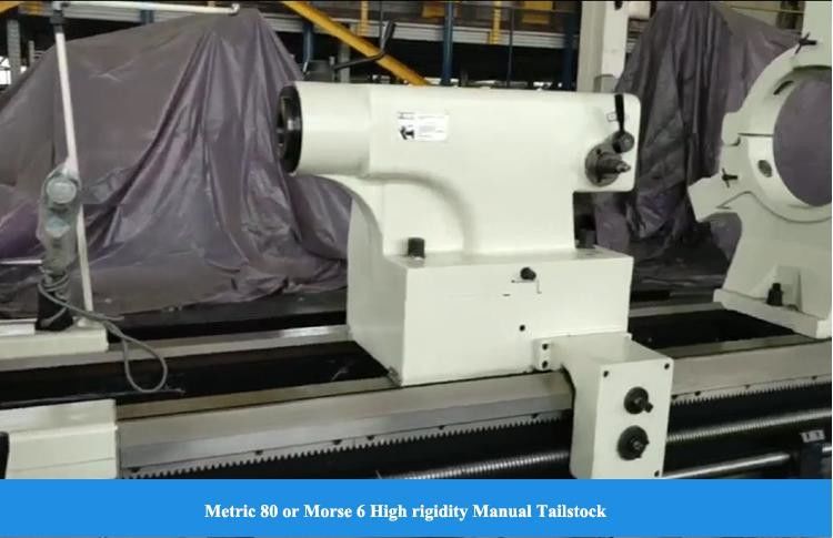 Большой ручной токарный станк CW61160D Максимальный диаметр колебания над кроватью 1640 мм А2-15 Шпиндель Тяжелые токарные станки