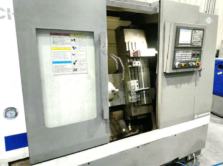 CNC-вертовой станц CHK46 Ганг-тип инструментальный пост с точностью резки наклонный кровать CNC-вертовой станц