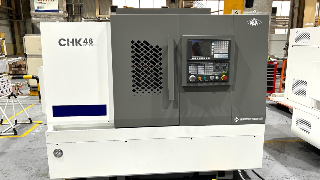 CNC-вертовой станц CHK46 Ганг-тип инструментальный пост с точностью резки наклонный кровать CNC-вертовой станц