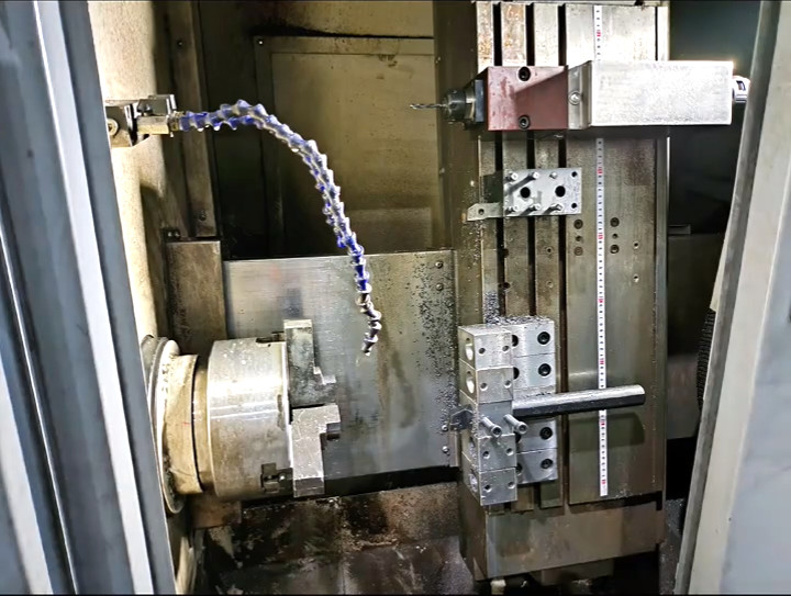 CNC-вертовой станц CHK46 Ганг-тип инструментальный пост с точностью резки наклонный кровать CNC-вертовой станц