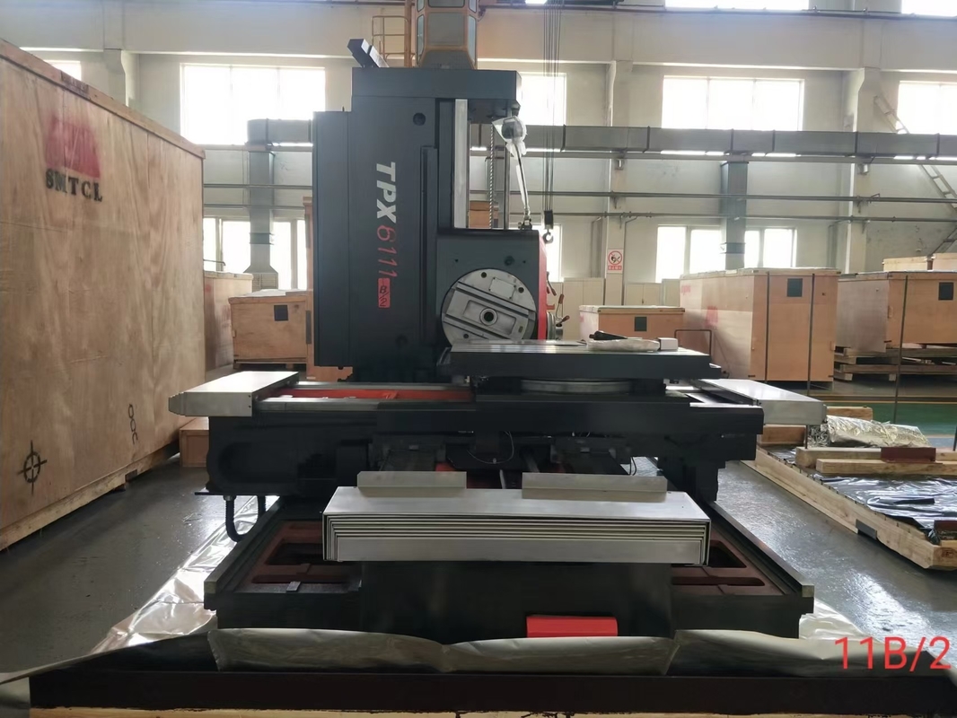 ZJ TPX6111B Горизонтальная буровая и фрезерная машина с цифровым устройством чтения