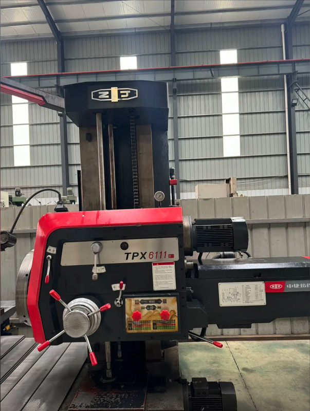 ZJ TPX6111B Горизонтальная буровая и фрезерная машина с цифровым устройством чтения