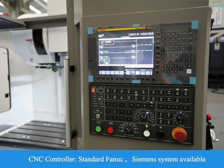SMTCL CNC вертикальная фрезерная машина VMC1100Q 4 оси CNC вертикальный центр обработки с поворотным столом